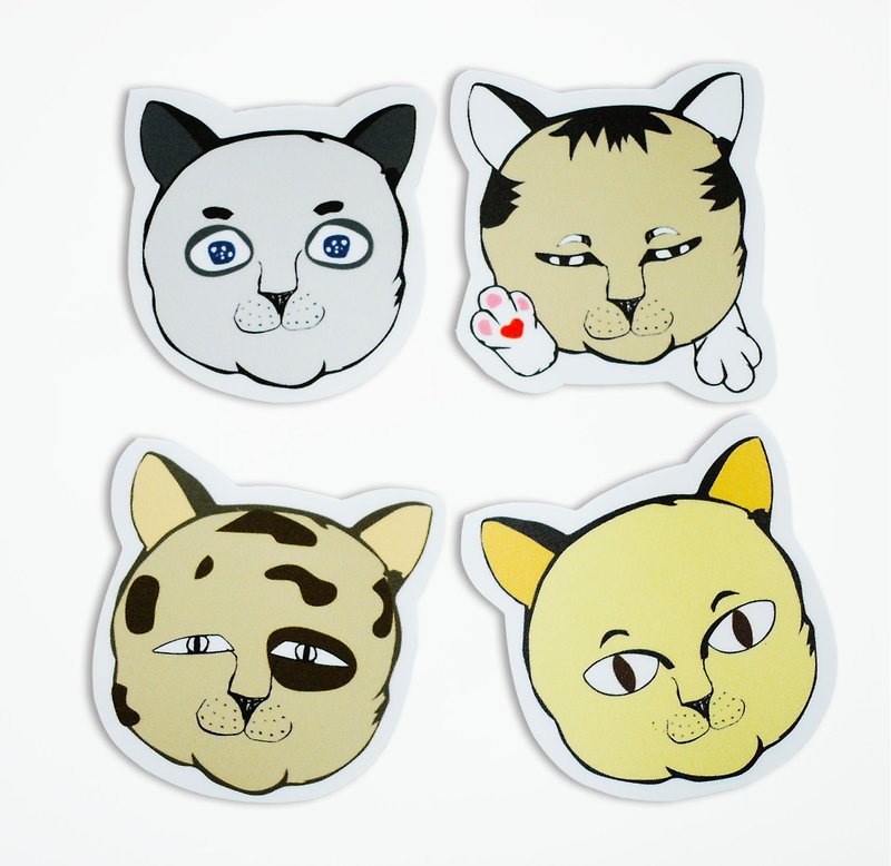 (Rogue cat) Li-good - waterproof stickers, luggage stickers - Stickers - Paper 