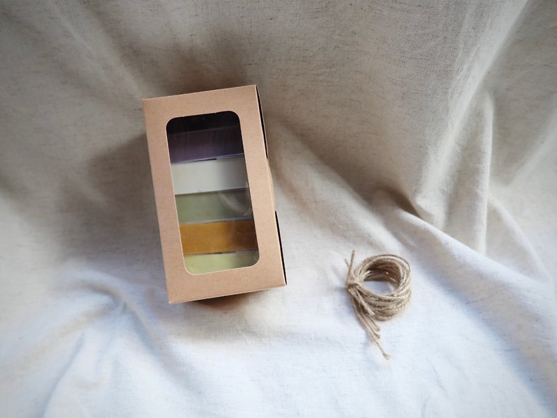 [Gift Box] 5 pieces of selected handmade soaps Sonata No.6 - Soap - Essential Oils 
