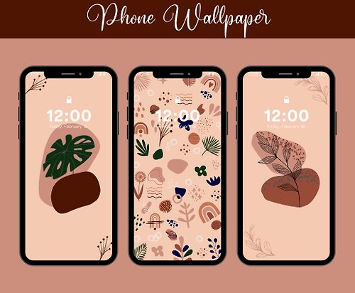 LTStorage Phone Wallpaper - Phone Background - Digital Wallpaper - Boho Wallpaper