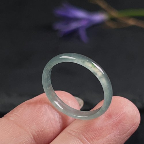 瓔珞珠寶盒 E.L.Jewelry Box 冰玻種翡翠戒指戒圈 | 國際14圍 | 天然翡翠A貨 | 送禮