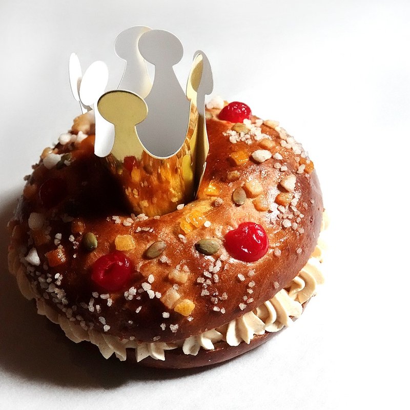 帛絲翠國王蛋糕。聖誕風味 - 蛋糕/甜點 - 其他材質 