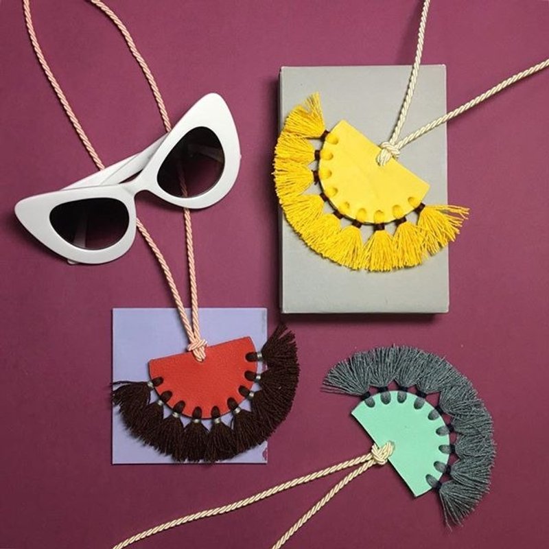 necklace: sunshine - 項鍊 - 其他材質 多色