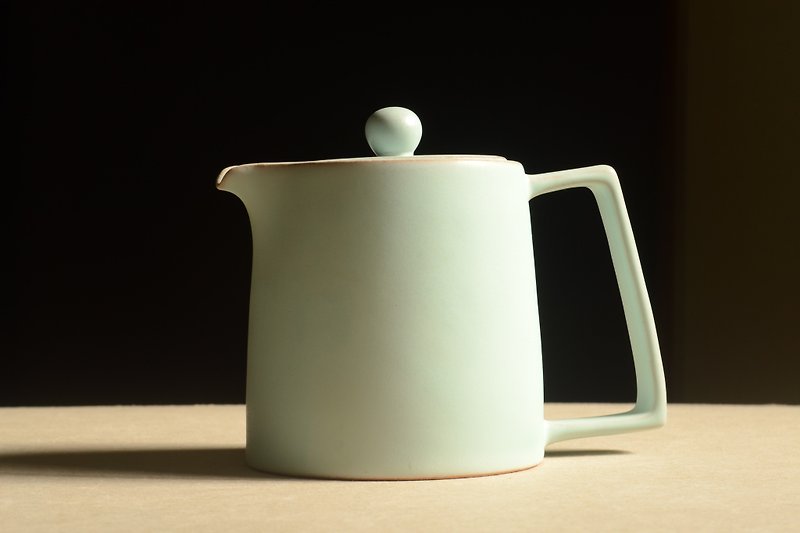 海洋藍咖啡花茶兩用壺 - 咖啡杯/馬克杯 - 陶 藍色