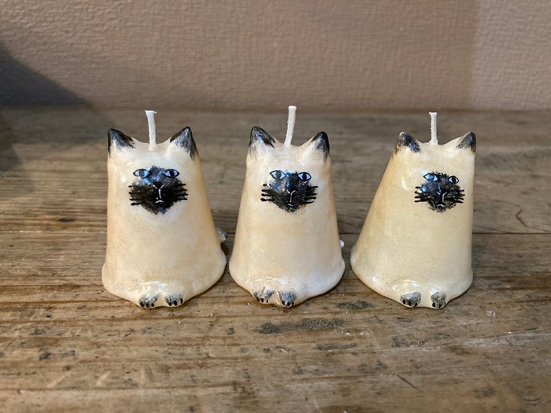Siamese cat Candle - Candles & Candle Holders - Wax Khaki