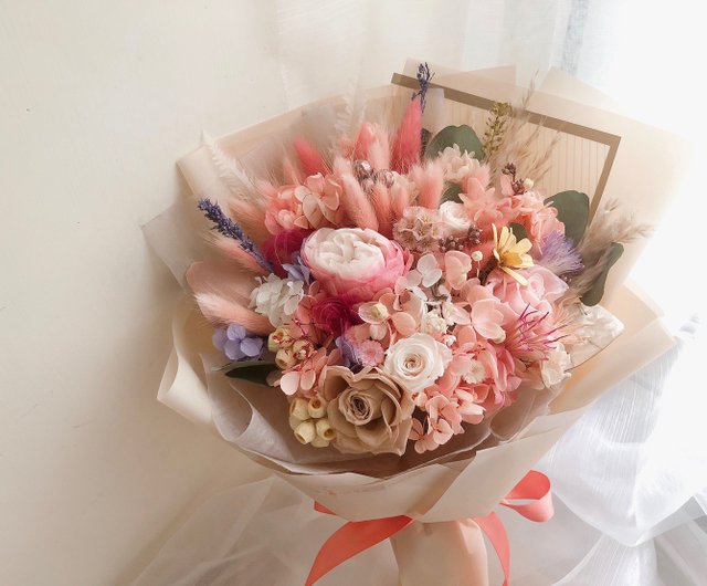 プリザーブドフラワー プリザーブドローズ ドライフラワー 花束