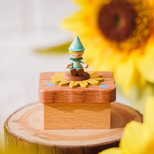 wooderful life オルゴール Mサイズ＊チョコ 【wooderful life DIYオルゴールオブジェ