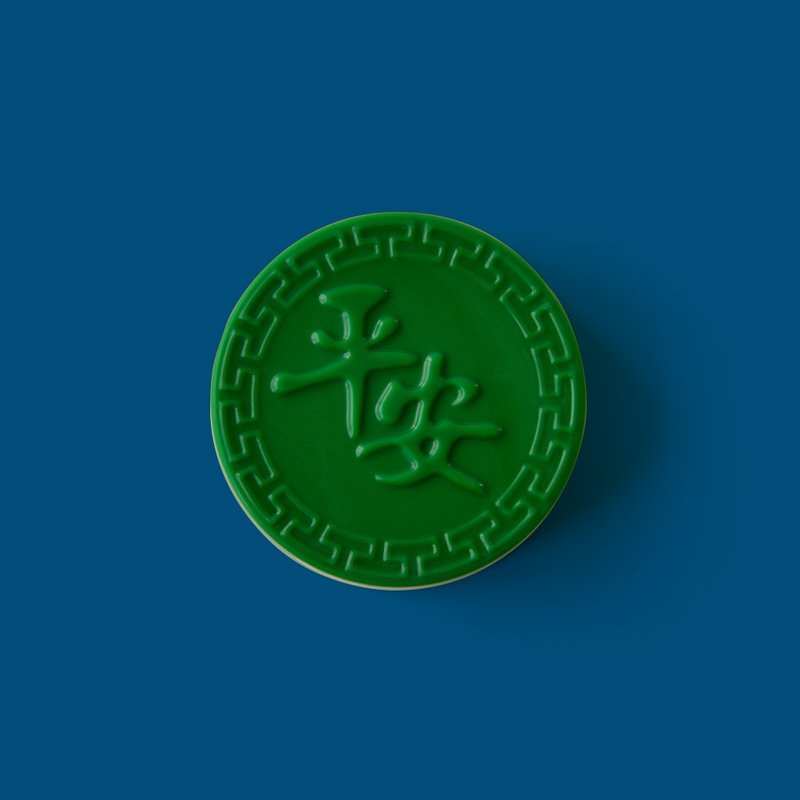淨香貢燭 淨光(艾草香) - 香氛蠟燭/燭台 - 蠟 綠色