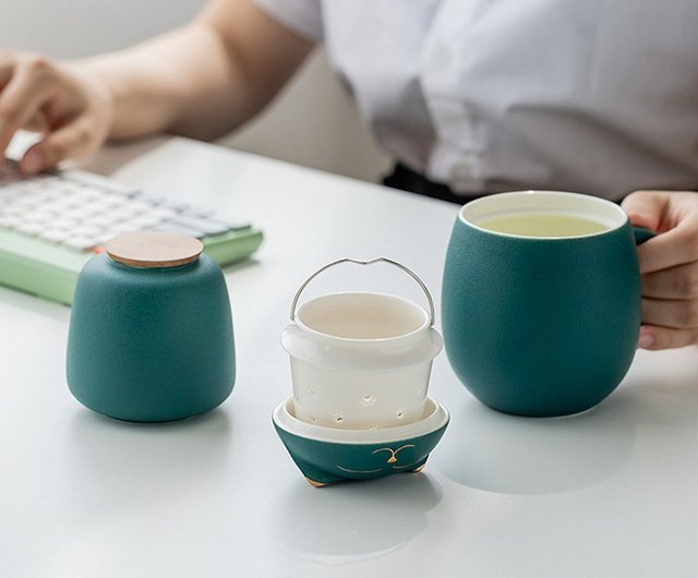 猫の茶器セット / ティーセット / 持ち運び可能 / 全4色 - ショップ
