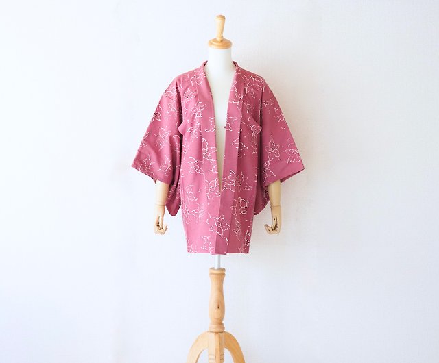 Japanese floral kimono, vintage kimono ...