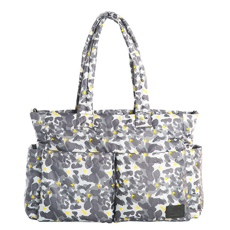 Love camouflage _ large capacity big opening good to take and good equipment _ Gayat Tote bag _ parenting package _ mother bag - Diaper Bags - Polyester Gray