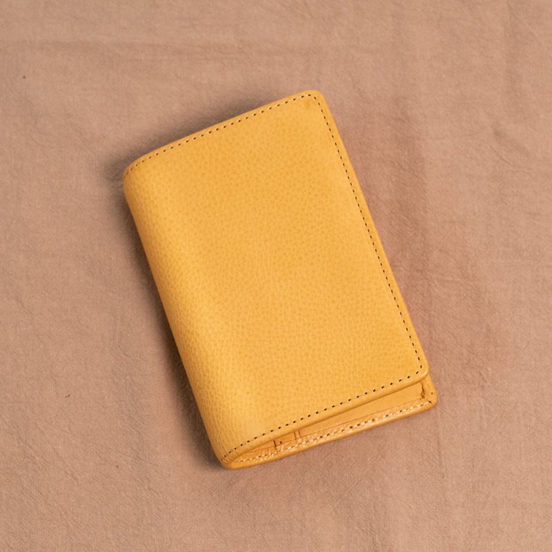 M5 5 Hole Leather Binder Minimalist Pocket | Universal Handbook - Minerva Box Original Color (Without Buckle) - สมุดบันทึก/สมุดปฏิทิน - หนังแท้ สีนำ้ตาล