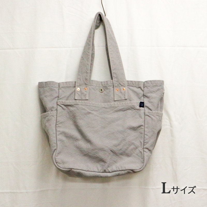 ワークトートバッグL【2025春夏限定カラー・ストーン】(VC-3L) - 手提包/手提袋 - 棉．麻 灰色
