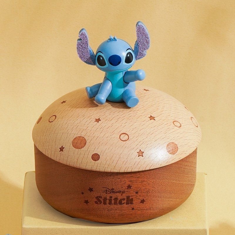 【Stitch】Disney Wooden Keepsake Box | Wooderful life - Storage - Wood Multicolor