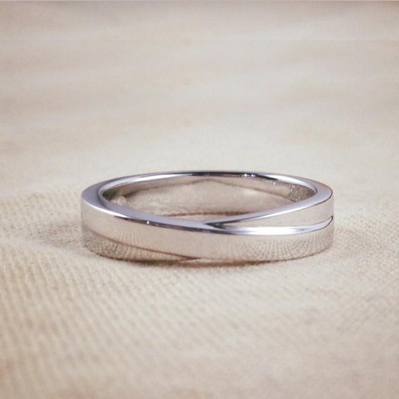 バレンタインデーの結婚指輪スターリングシルバー在庫限りで完売 - ペアリング - 金属 シルバー