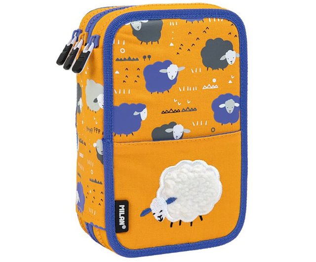 MILAN walks with the brush bag _ dumb lamb (3 layer type) - Shop milan-tw  Pencil Cases - Pinkoi