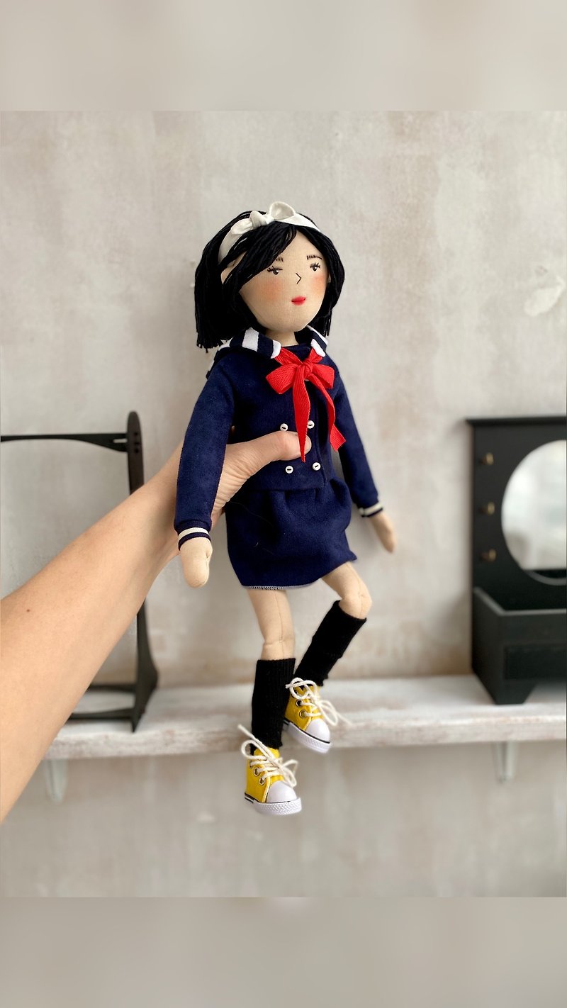 Handmade anime doll - Kids' Toys - Cotton & Hemp Multicolor