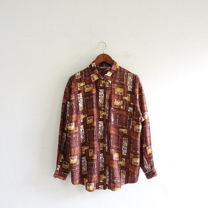 │Slowly│Harvest/Vintage Shirts│vintage.retro.art - Women's Shirts - Polyester Multicolor