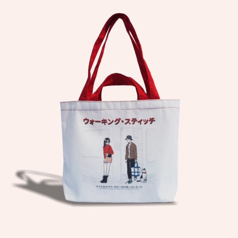 HotSummer : MAME TOTE BAG - 其他 - 棉．麻 白色