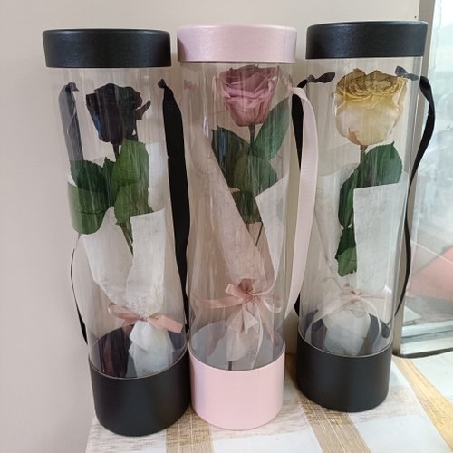 Kinki 手作Studio 永生向日葵太陽花玫瑰滿天星花束 求婚結婚捧花外拍生日畢業禮物a