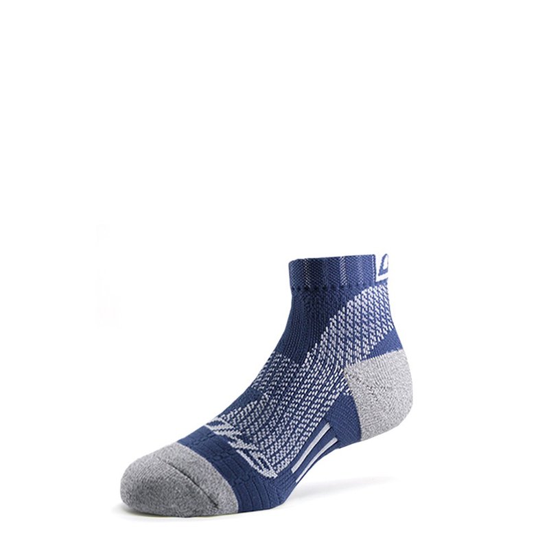 LIGHT Compression Ankle Socks 【Navy Blue】 - Socks - Other Man-Made Fibers Blue