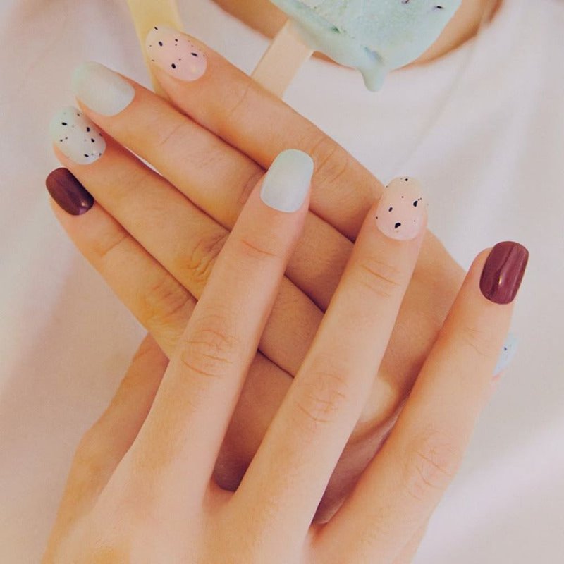 Ohora N Mint.Choco ND-261 - ยาทาเล็บ - วัสดุอื่นๆ หลากหลายสี