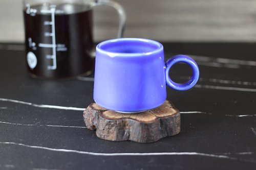 自然釉文創工作室 【送禮自用】遠紅外線 自然釉小緣杯 咖啡分享杯 100%鶯歌製造