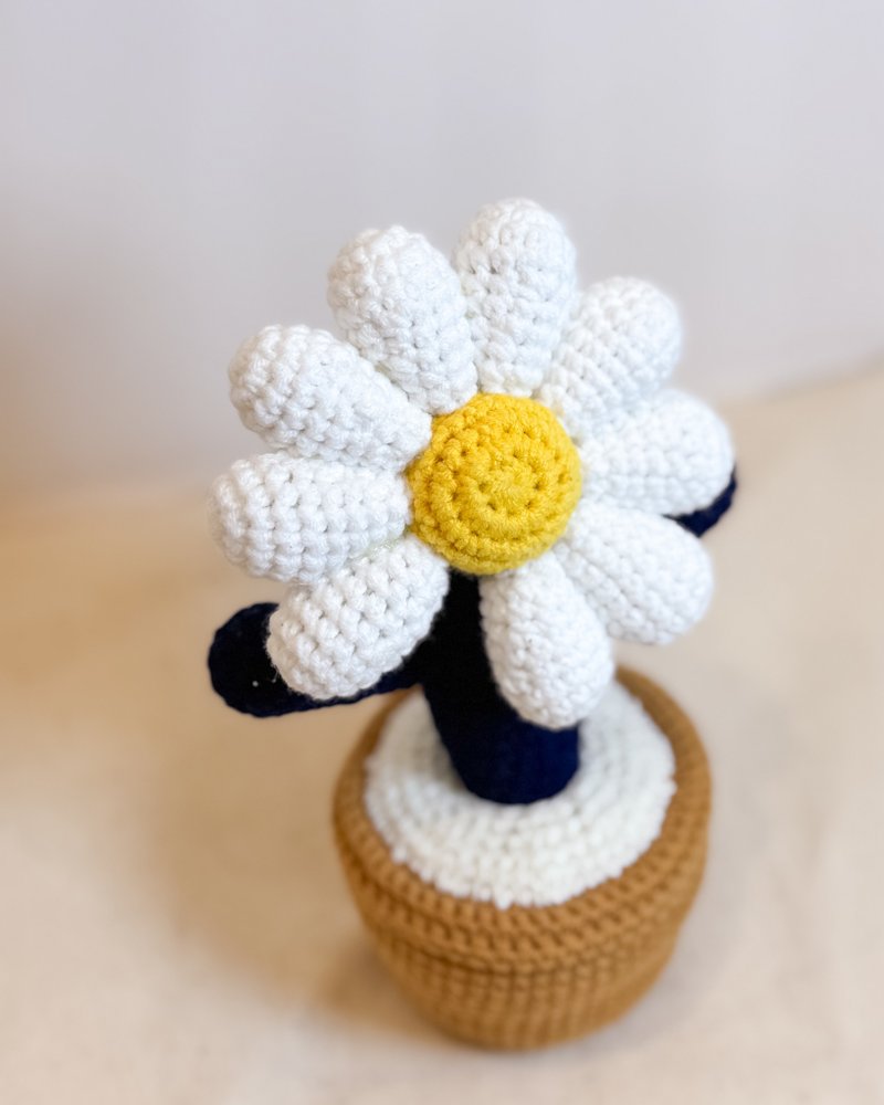 GD 針織應援手燈 小雛菊 - 擺飾/家飾品 - 棉．麻 白色