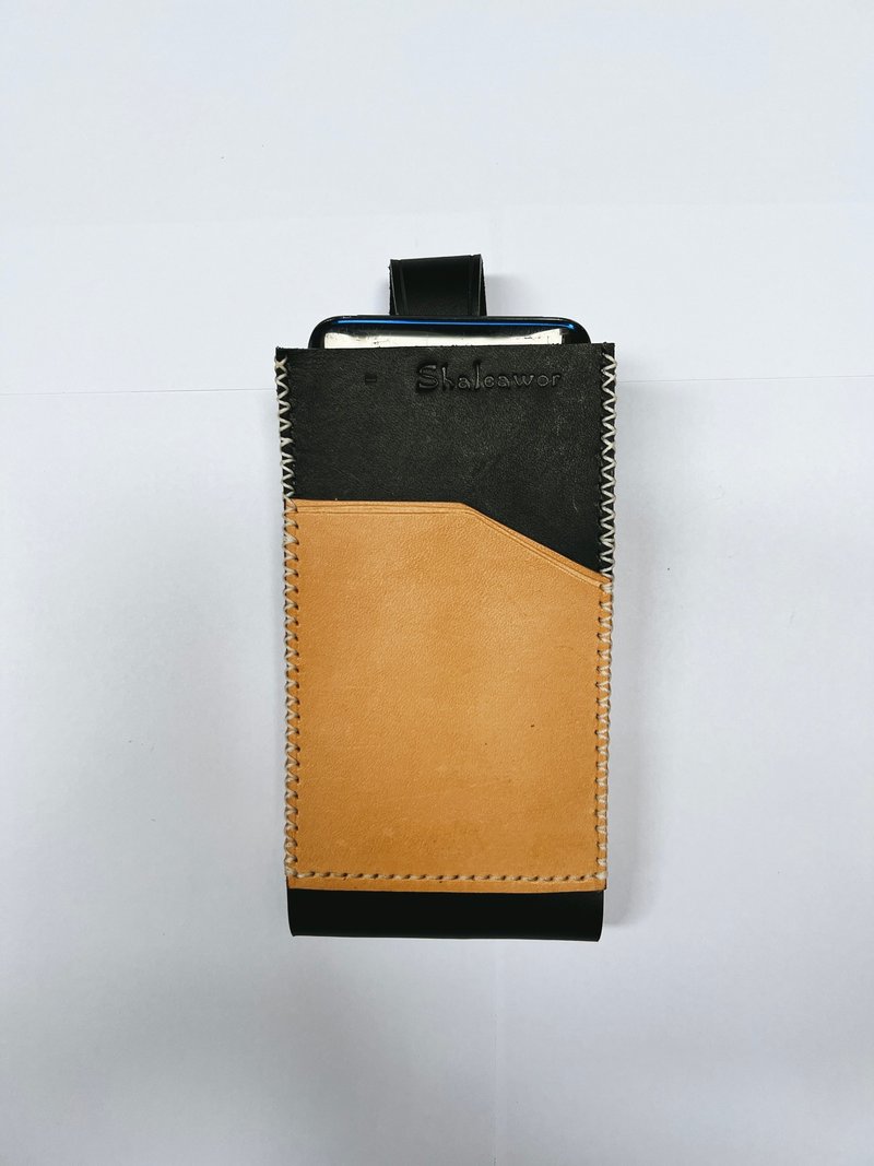 4 Ways Phone Bag - Other - Genuine Leather Black