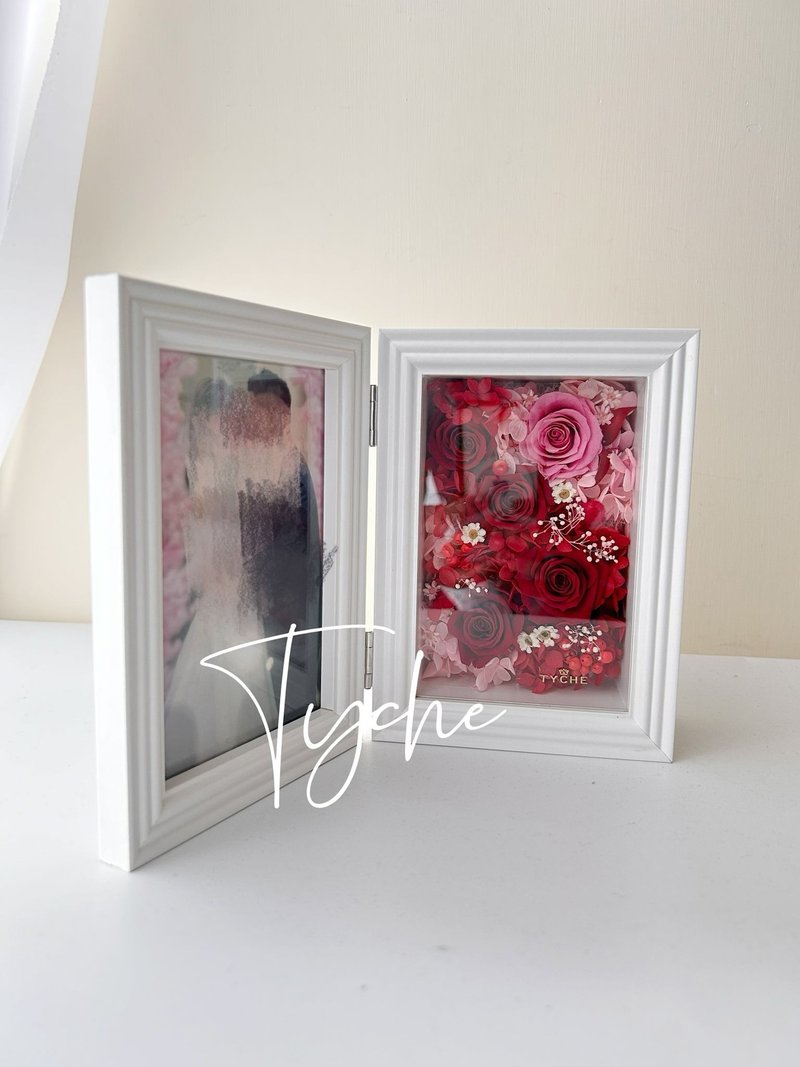 Memoire 4R Immortal Photo Frame Flower Box - ช่อดอกไม้แห้ง - พืช/ดอกไม้ 