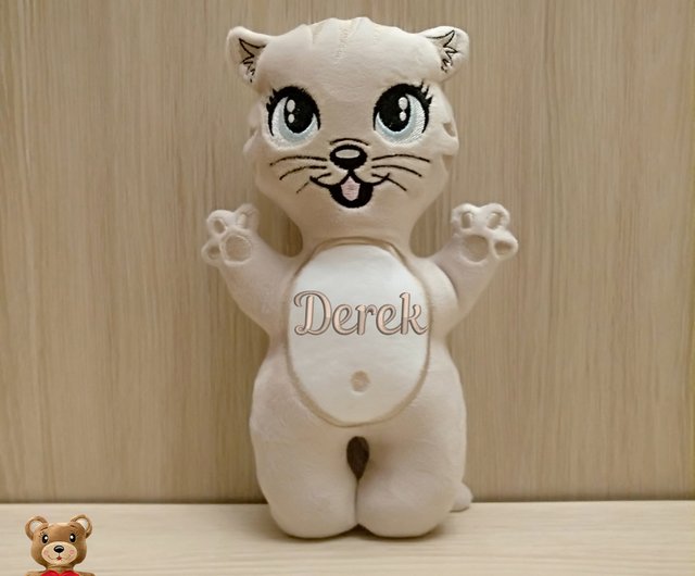 Personalised best sale cat teddy