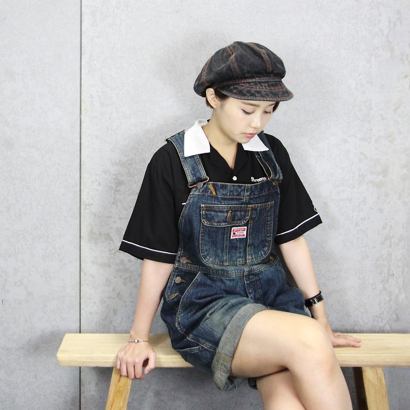 Tsubasa.Y Ancient House Recycling Wrangler Sling Shorts, overalls - Overalls & Jumpsuits - Other Materials 