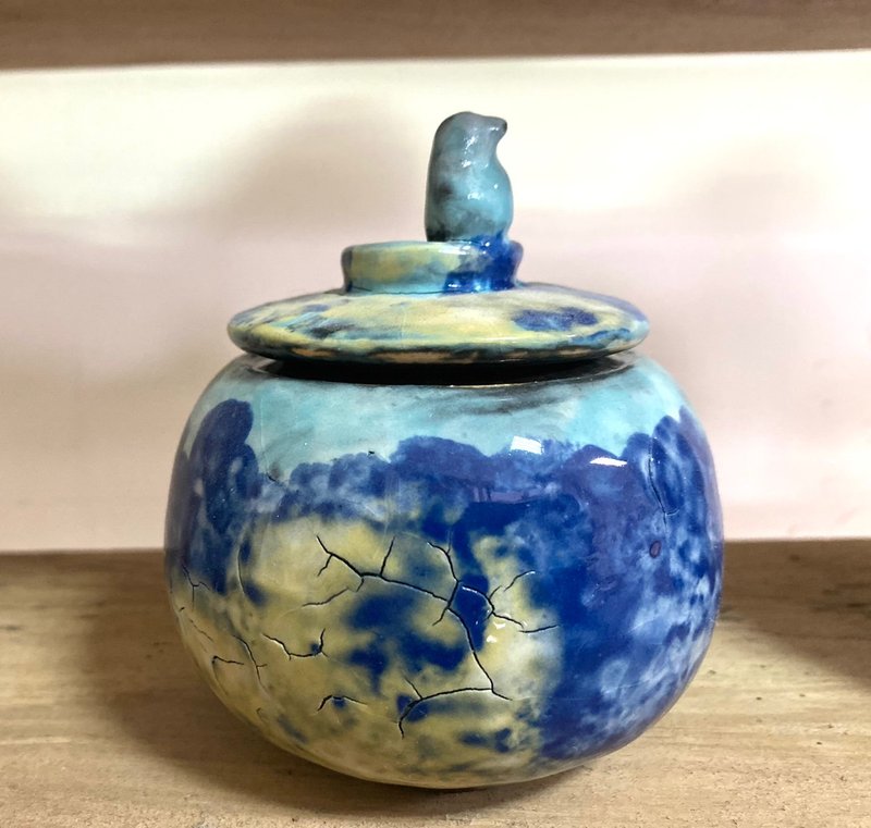 把夢想裝進入小罐中 - 擺飾/家飾品 - 陶 咖啡色