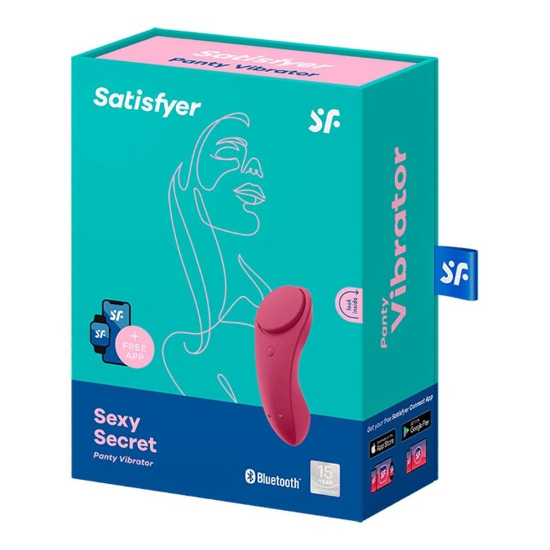 Sexy Secret App-Controlled Panty Vibrator - สินค้าผู้ใหญ่ - ซิลิคอน สีม่วง