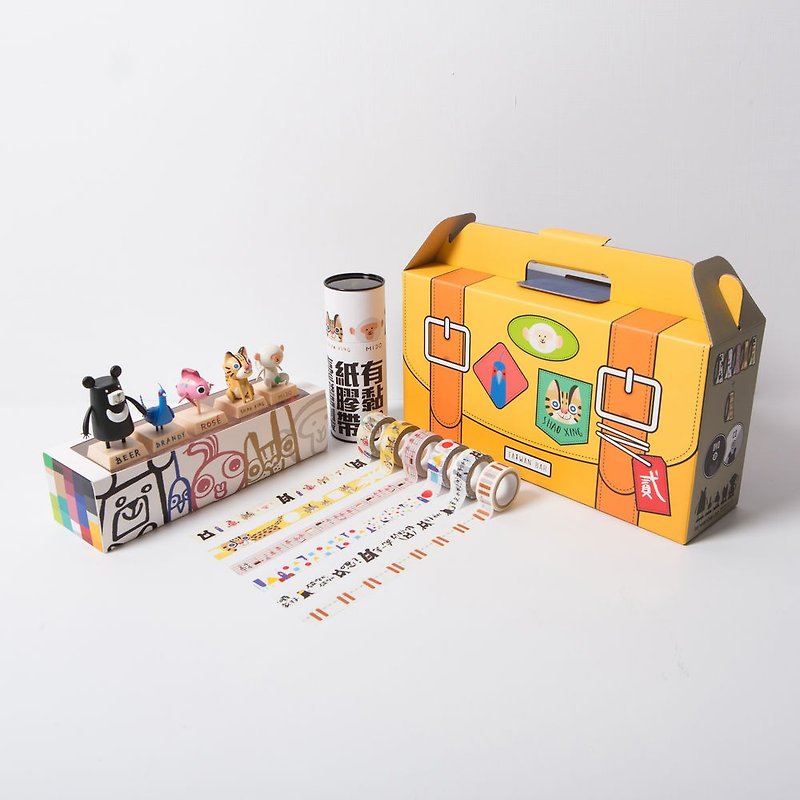 Exclusive gifts! Family reunion group // paper tape, paper tape special section doll + | Taiwan - Other - Other Materials Multicolor