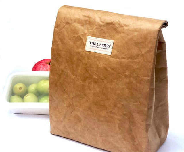 THE CARROS 保温・保冷ロールトップランチバッグ -カーキ - ショップ