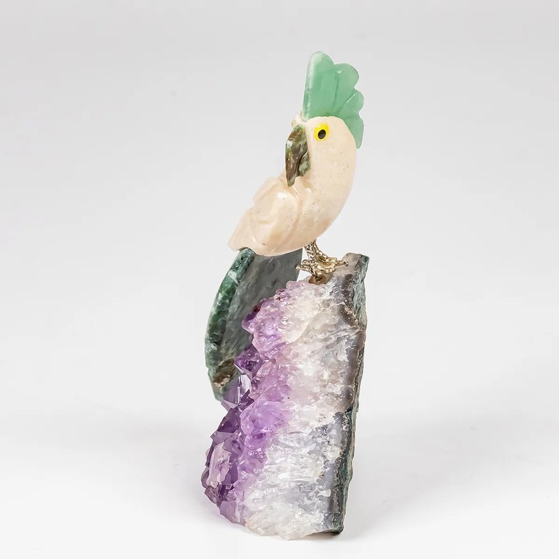巴西許願鳥 04 - 擺飾/家飾品 - 水晶 綠色