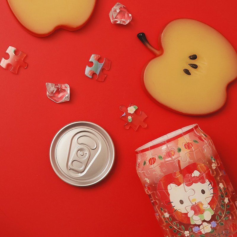 Pintoo Hello Kitty 系列 易開罐 72 片 繽紛果漾蘋果凱蒂 CN1005 - 桌遊/卡 Game - 其他材質 多色