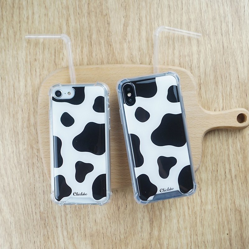 【Milk】Anti-gravity anti-fall mobile phone case - Phone Cases - Plastic White