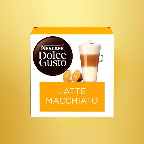 Dolce Gusto 雀巢膠囊咖啡 【雀巢送好禮三選一】多趣酷思 膠囊咖啡 完美拿鐵咖啡16顆X9盒