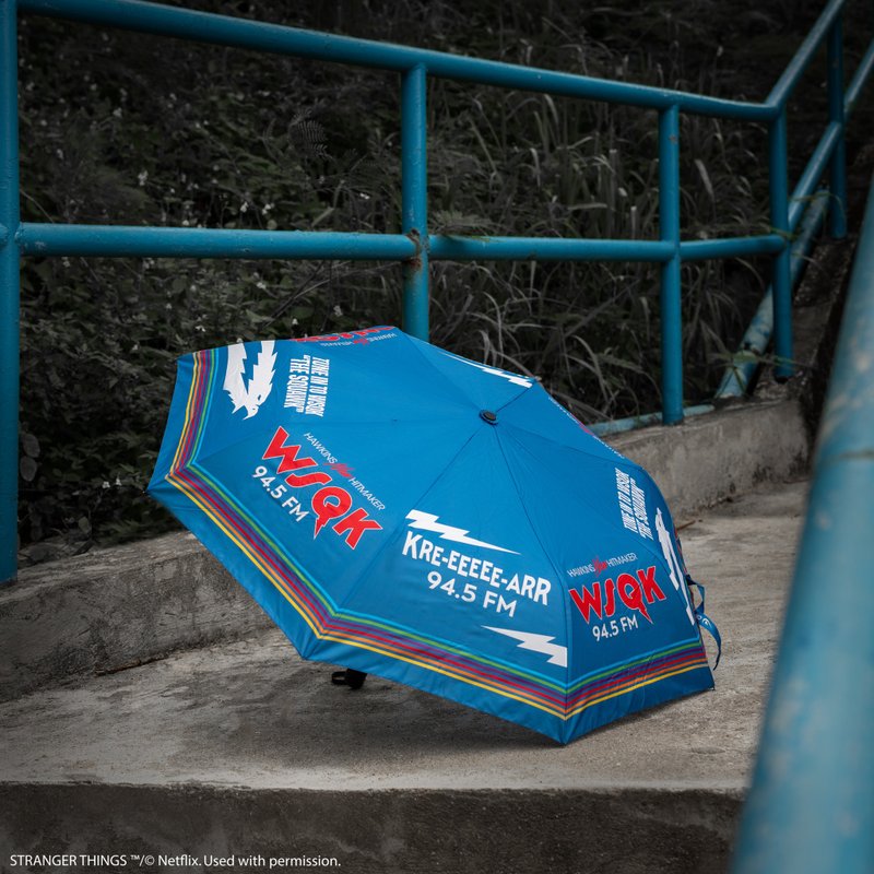 怪奇物語 - 雨傘 - WSQK - 雨傘/雨衣 - 其他材質 藍色