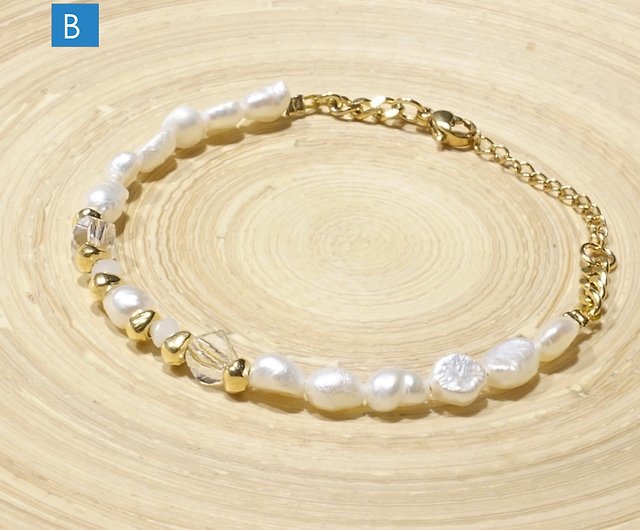 ギリシャでデザインされ作られた天然真珠のブレスレット - ショップ ...