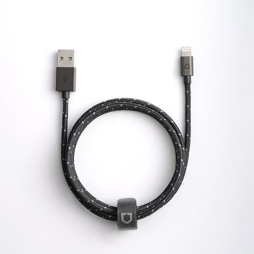犀牛盾RHINOSHIELD iPhone 1.2M/3M 編織傳輸充電線-Lightning to USB-A