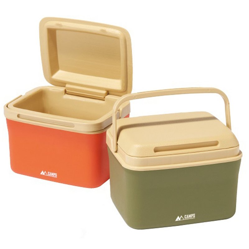 パーソナルハードクーラーフードアイスチェストランチボックス 2.3Qt 小型ピクニックキャンプ - 露營用品 - 塑膠 多色