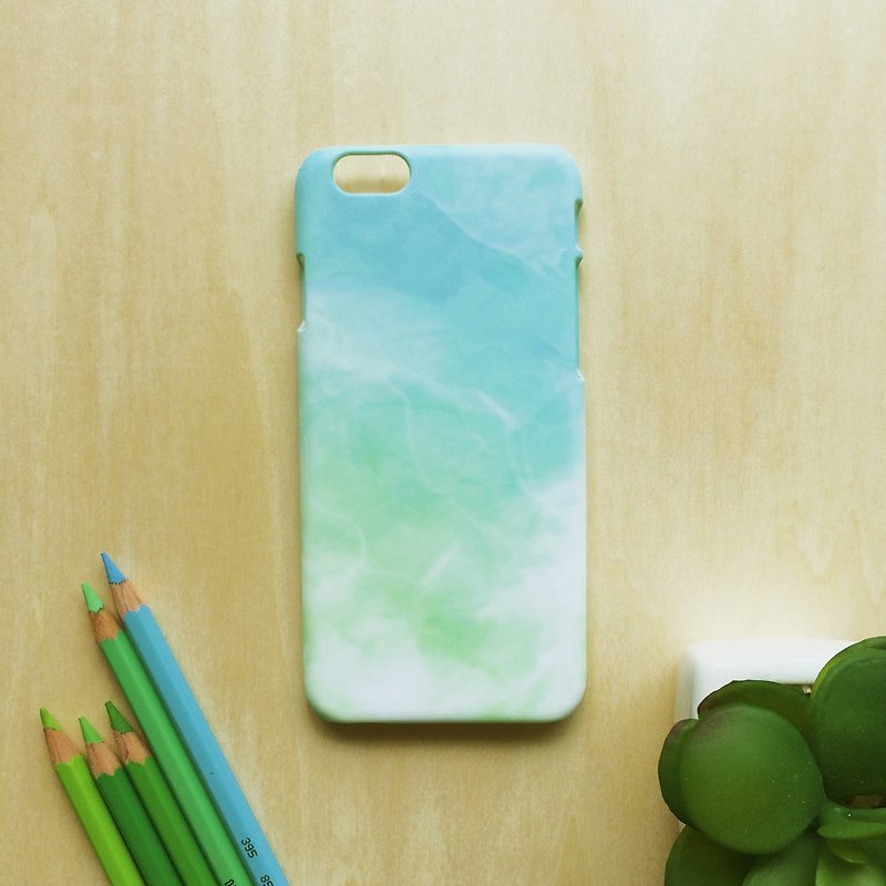 Fresh Air. Matte Case( iPhone, HTC, Samsung, Sony) - เคส/ซองมือถือ - พลาสติก สีเขียว