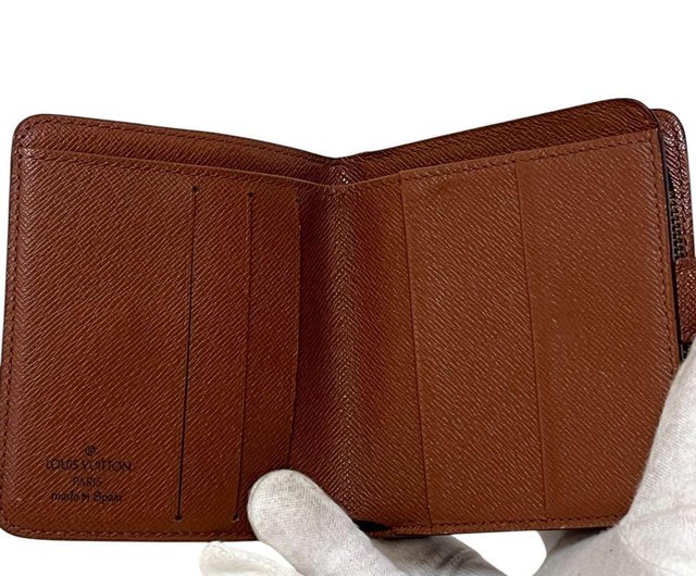 本物】ルイヴィトン ルイヴィトン モノグラム コンパクトジップ M61667