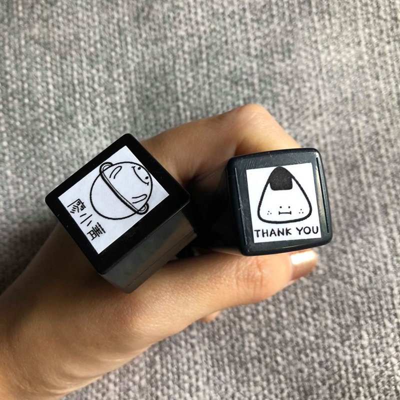 自己的名字 / 專屬圖樣連續印章 - 印章/印台 - 塑膠 