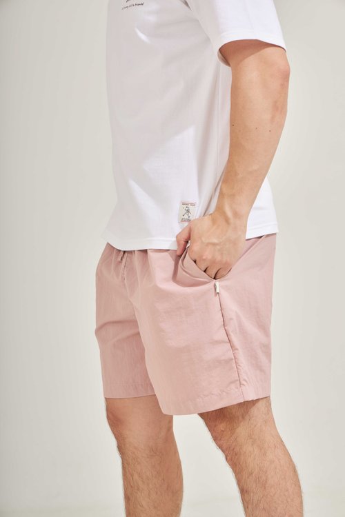 Something Simple KRATIK - MEN nylon shorts (pink)