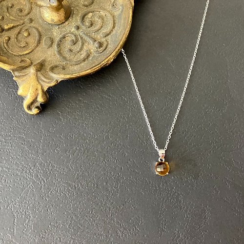 jewelry MARINA シトリン silver ネックレス #6 candy