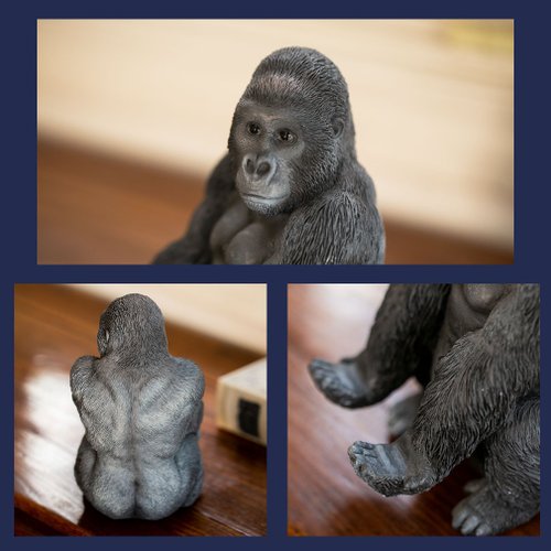 デバリエ ca219【正規品】ゴリラの置物 ゴリラ スマホスタンド