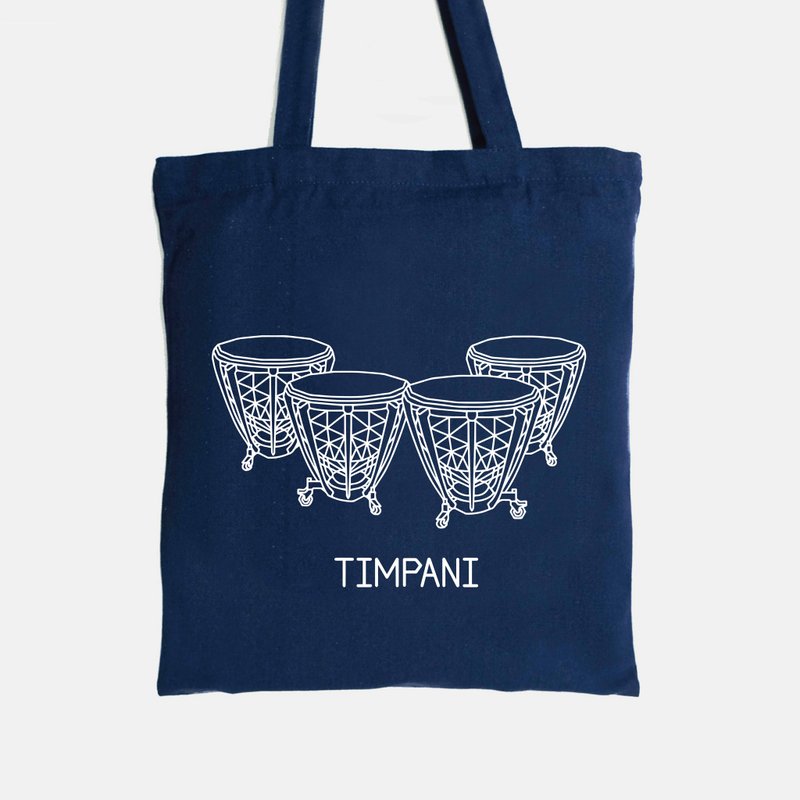 Instrument Bags-timpani - กระเป๋าถือ - ผ้าฝ้าย/ผ้าลินิน สีดำ